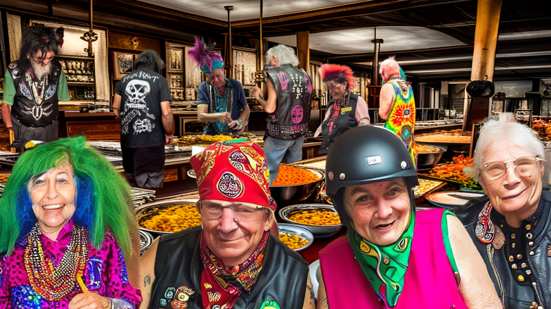 Old Timers Indian Vegetarian Buffet